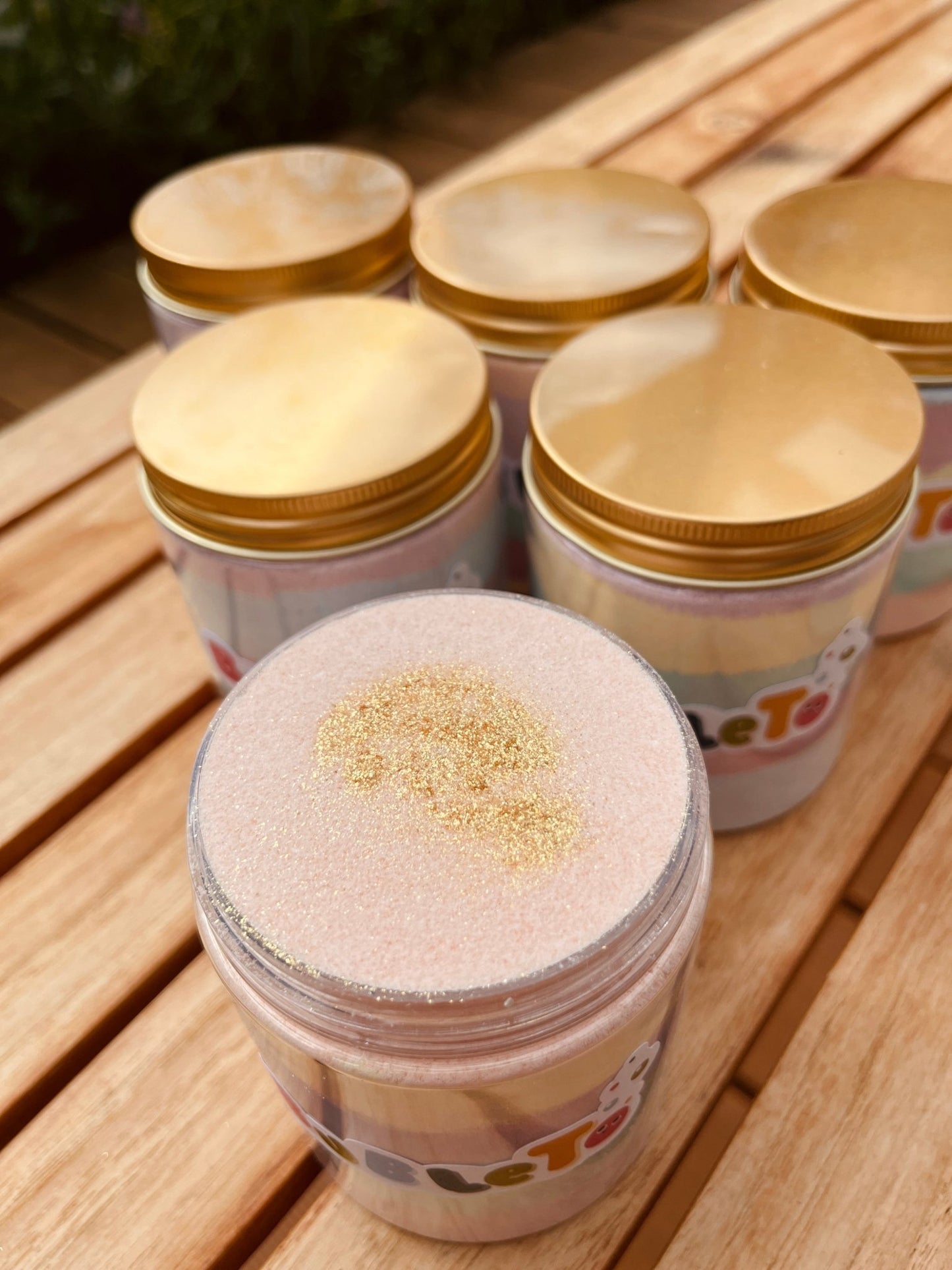 BubleTo - peniaci prášok na hranie, dóza Pastelová princezná, 350 g - BubleTo