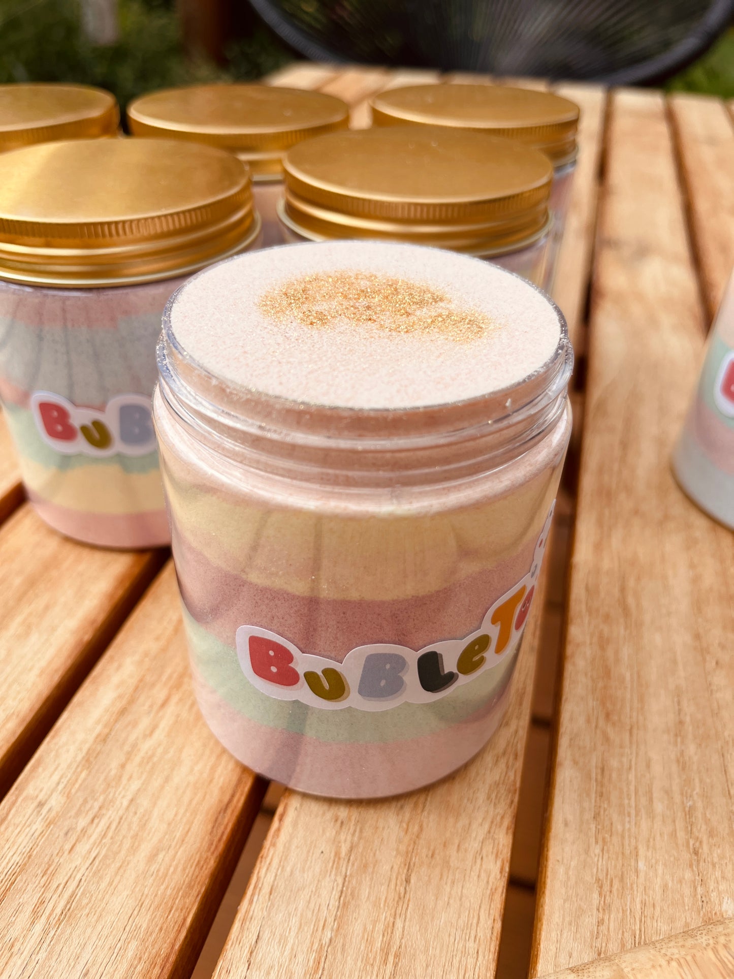 BubleTo - peniaci prášok na hranie, dóza Pastelová princezná, 350 g