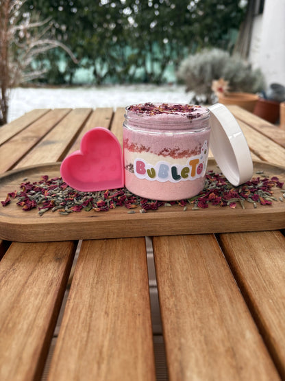 BubleTo dóza - peniaci prášok so sušenými kvetmi, 200ml