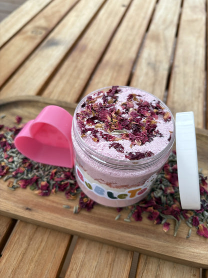 BubleTo dóza - peniaci prášok so sušenými kvetmi, 200ml