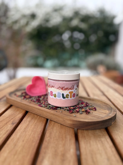 BubleTo dóza - peniaci prášok so sušenými kvetmi, 200ml