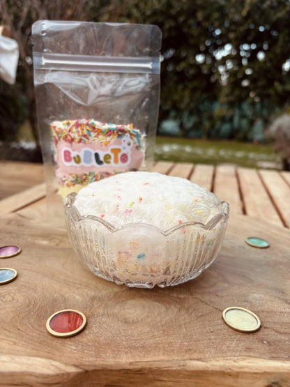 BubleTo Fun - peniaci prášok s veselými farebnými paličkami, 120g