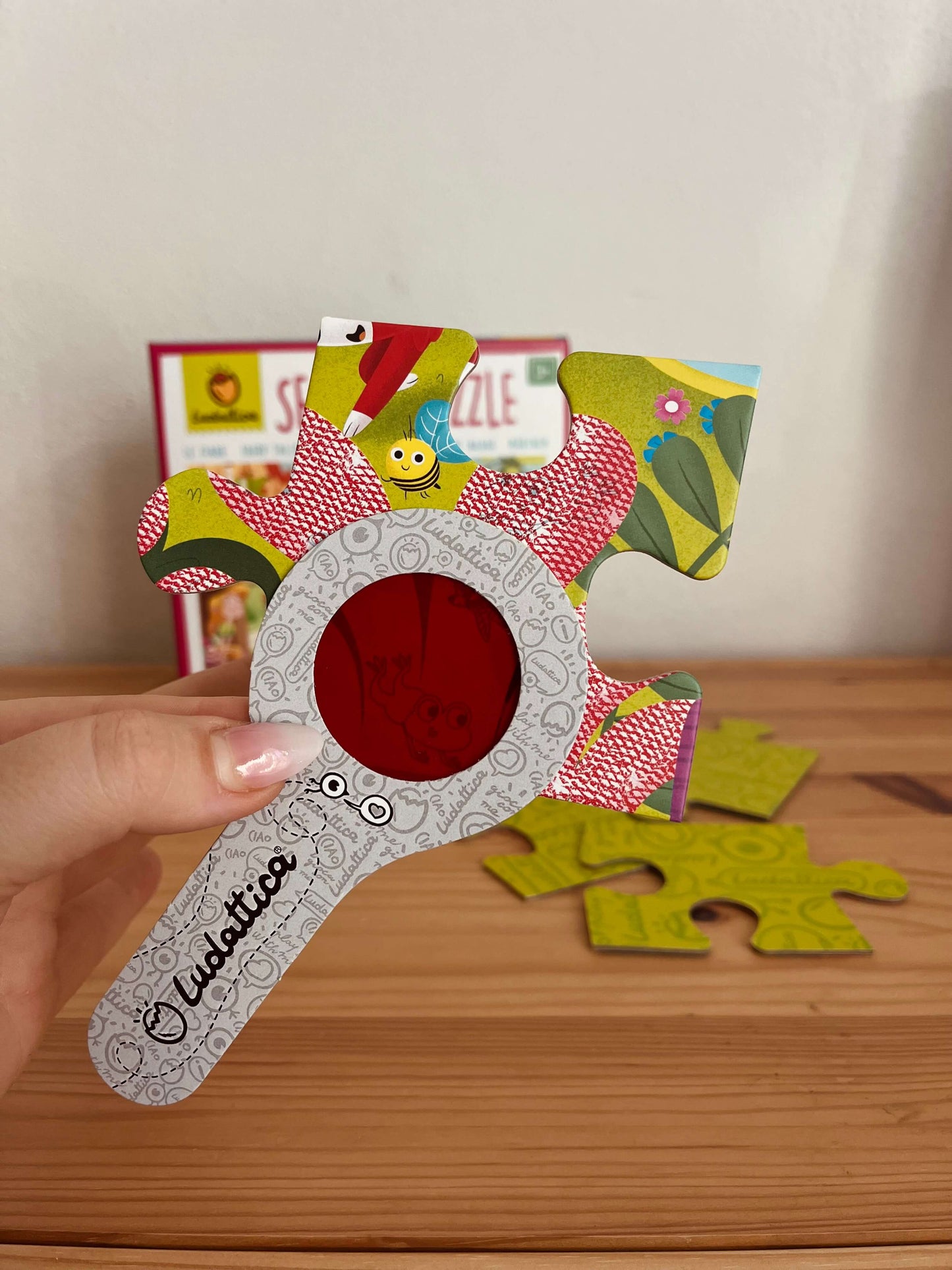 🔍 Ludattica Secret puzzle s lupou - Dinosvet