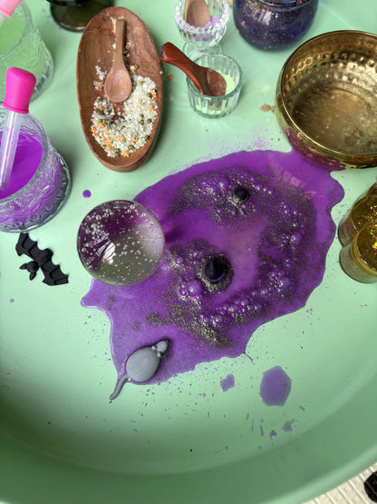 LigoTo čarodejnice - ligotavý šumiaci potion play prášok s trblietkami