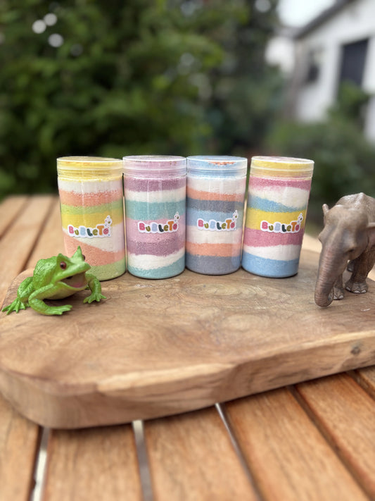 Letné dózy BubleTo 🐸🎪🌊🦄 - peniaci prášok, 220g