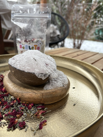 🌸 BubleTo Nature - peniaci prášok so sušenými kvetmi, 120g