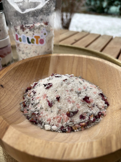 🌸 BubleTo Nature - peniaci prášok so sušenými kvetmi, 120g