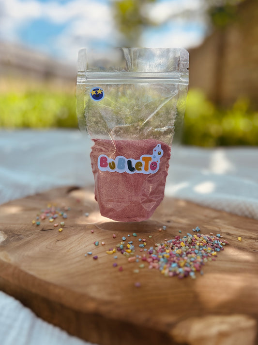 ŠumiTo Magic - glitrový šumiaci prášok pre deti, 120 g