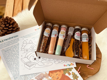 Vianočné kúzlo v krabičke - darčekový potion play set