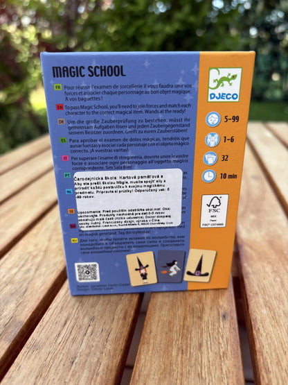 Djeco Magic school kartová hra