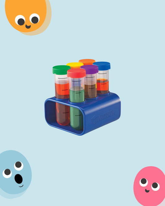 Veľké skúmavky pre deti 6ks - Learning Resources