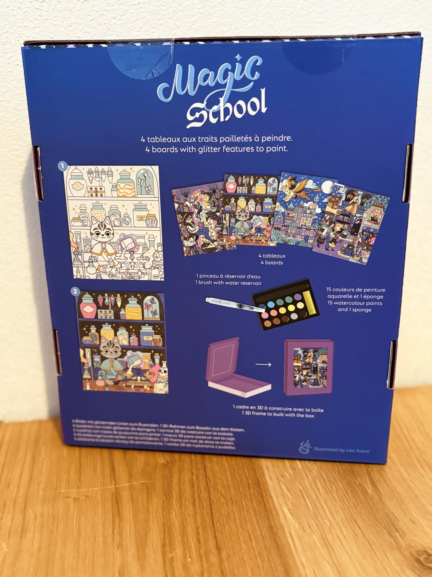 Janod Magic School - Maľovanie vodovými farbami