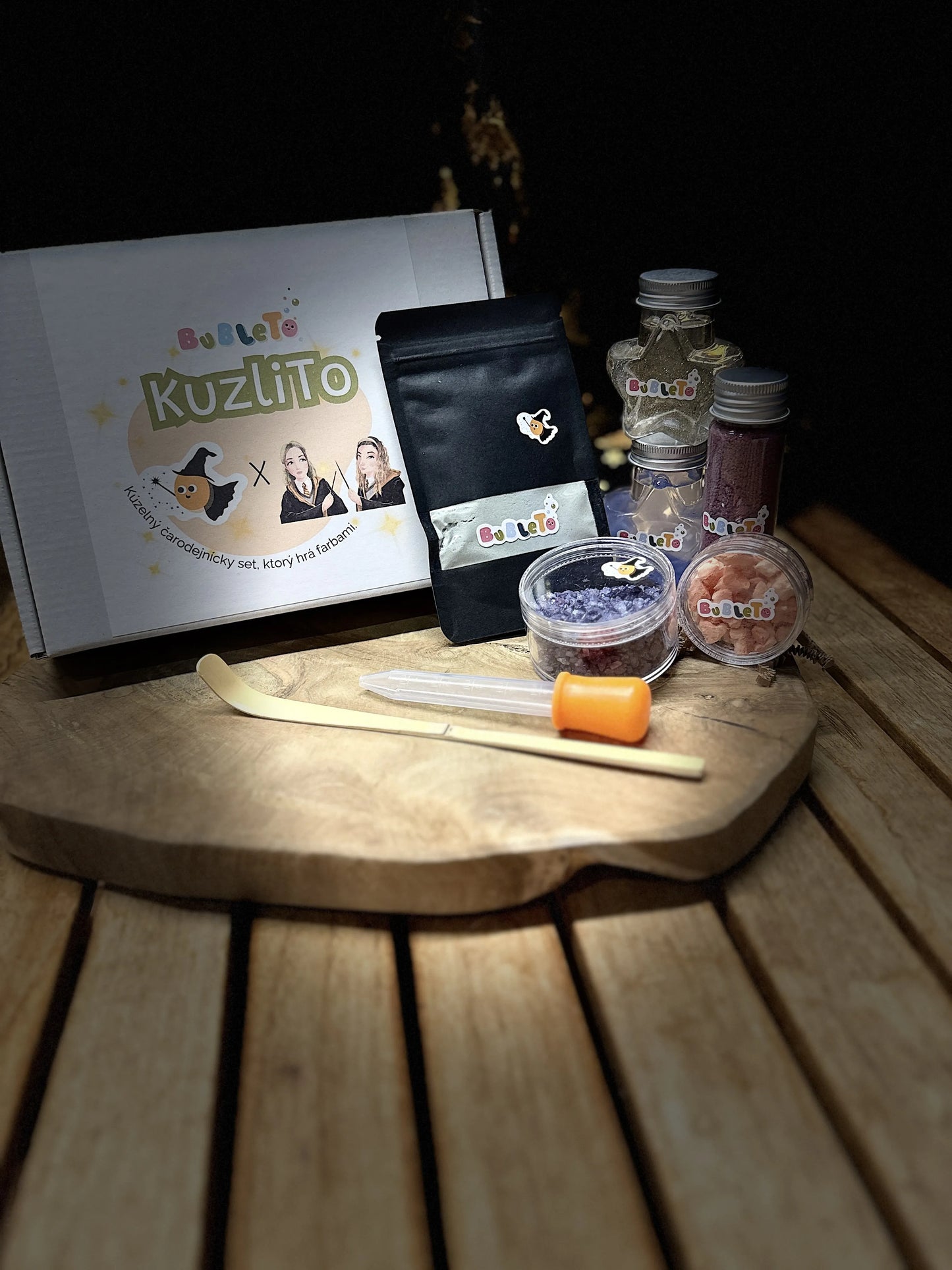 KuzliTo - čarodejnícky set meniaci farbu