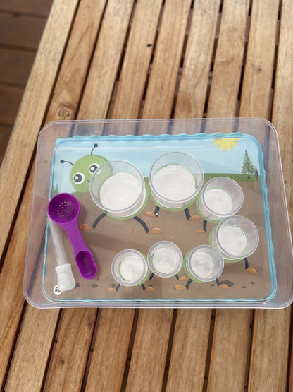 Senzorická tácka s mištičkami a pomôckami - Learning Resources