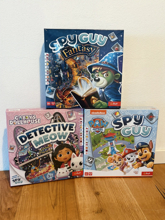 Spoločenská hra Spy Guy - Fantasy/ Paw Patrol/ Gabbys Dollhouse (Trefl)