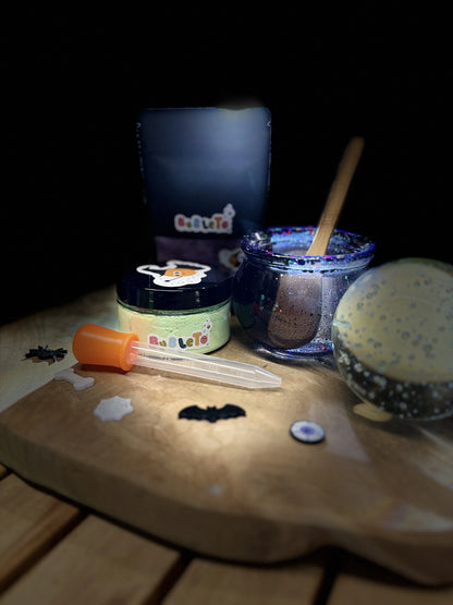 Halloween set s kotlíkom | experimenty s BubleTo