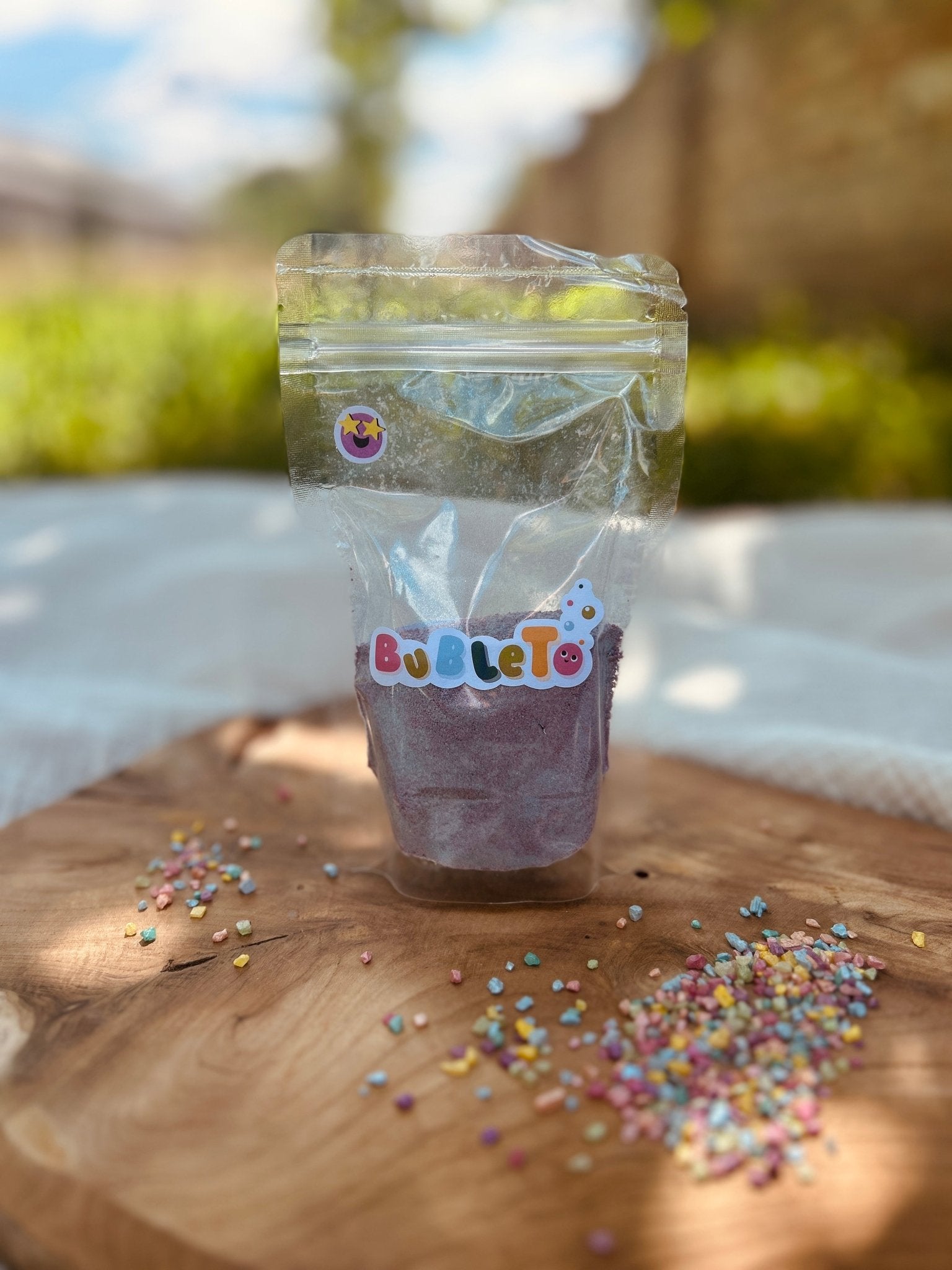 ŠumiTo Magic - glitrový šumiaci prášok pre deti, 120 g - BubleTo